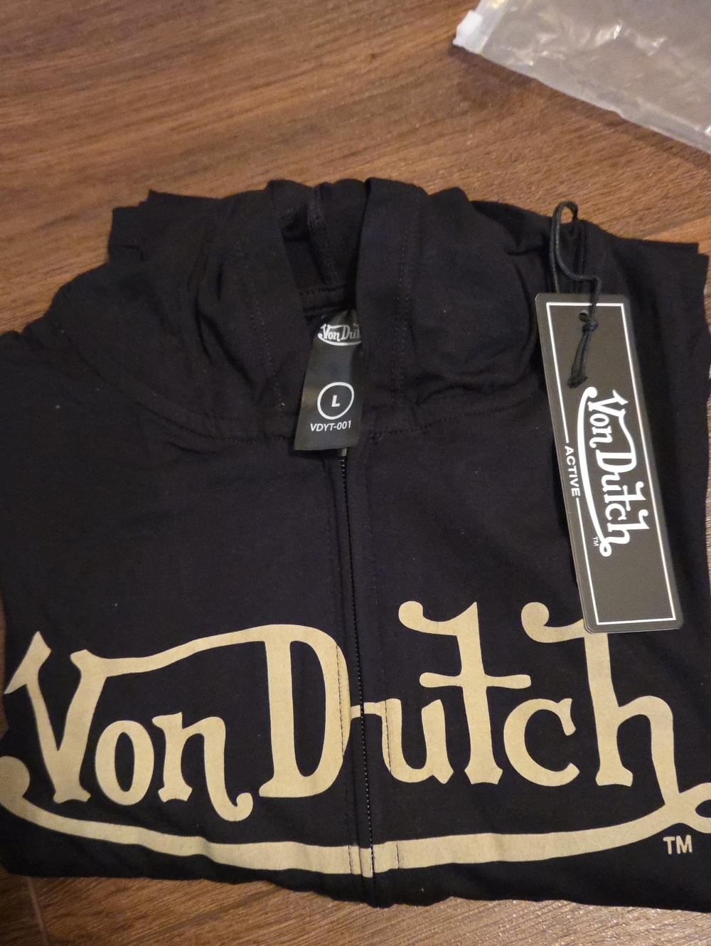 Von Dutch Black Lounge Pant Set - Picture 10 of 13